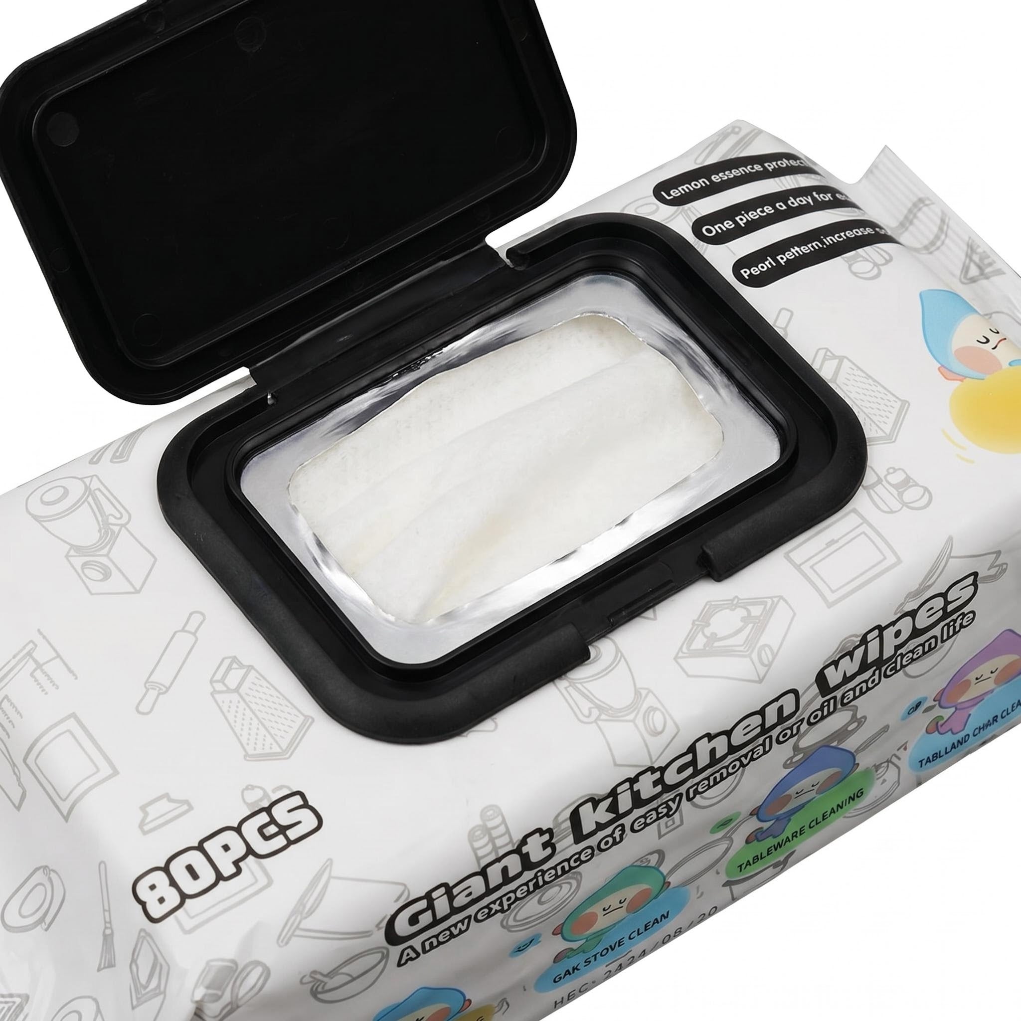 Kitchen Cleaning Wet Wipes