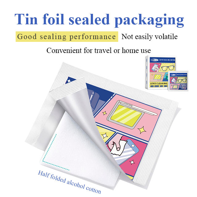 Eyeglass Lens Cleaning Wipes