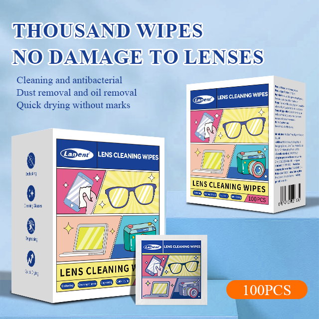 Eyeglass Lens Cleaning Wipes