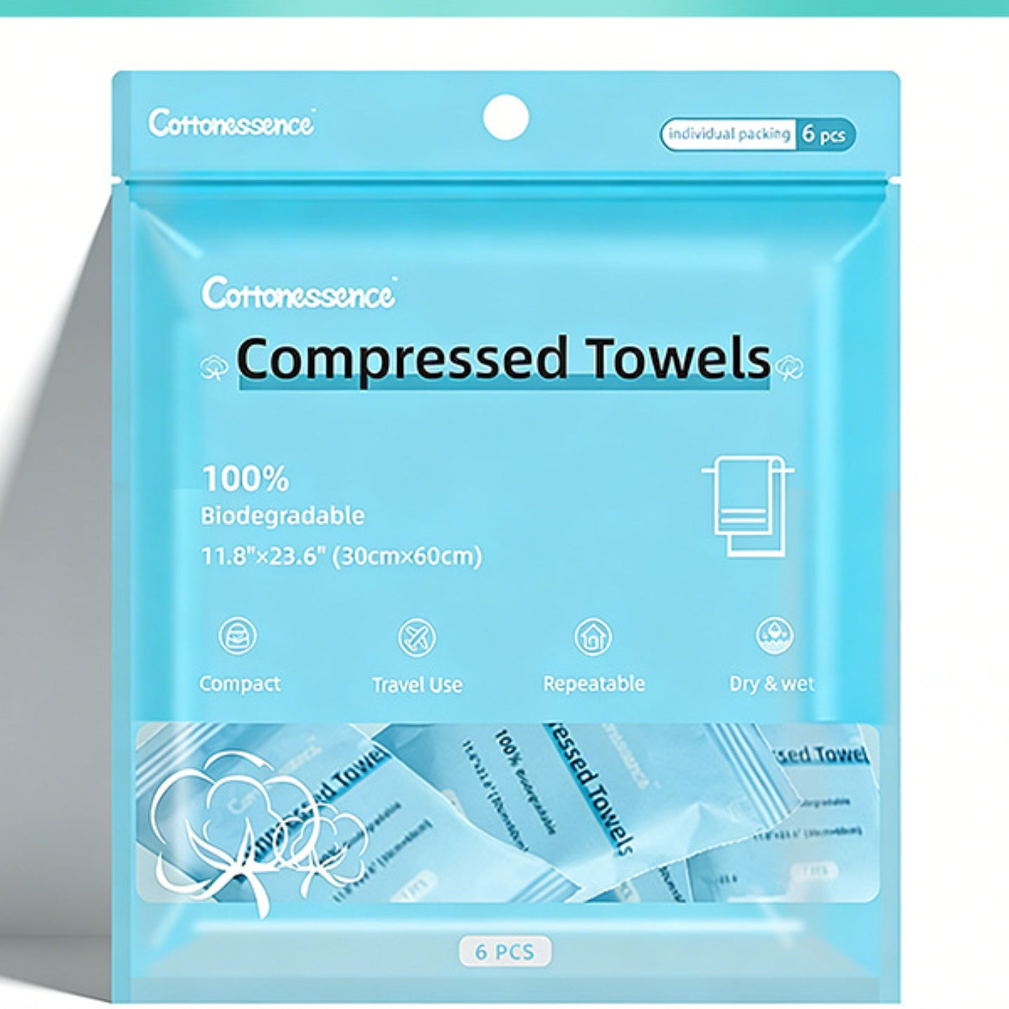 Compressed Travel Towels