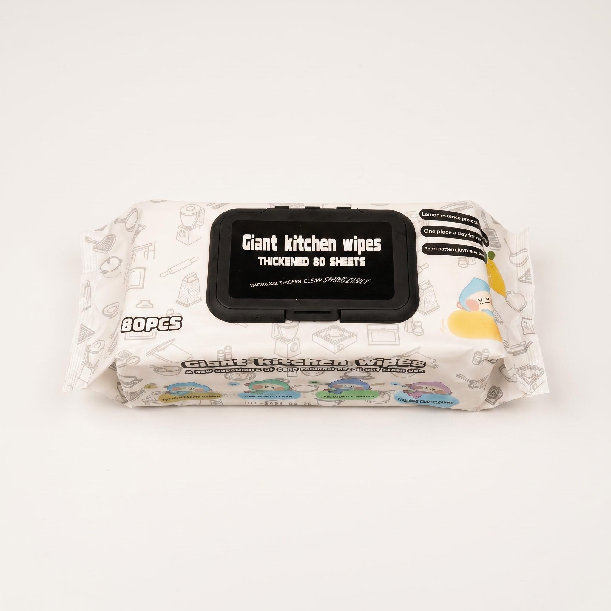 Kitchen Cleaning Wet Wipes