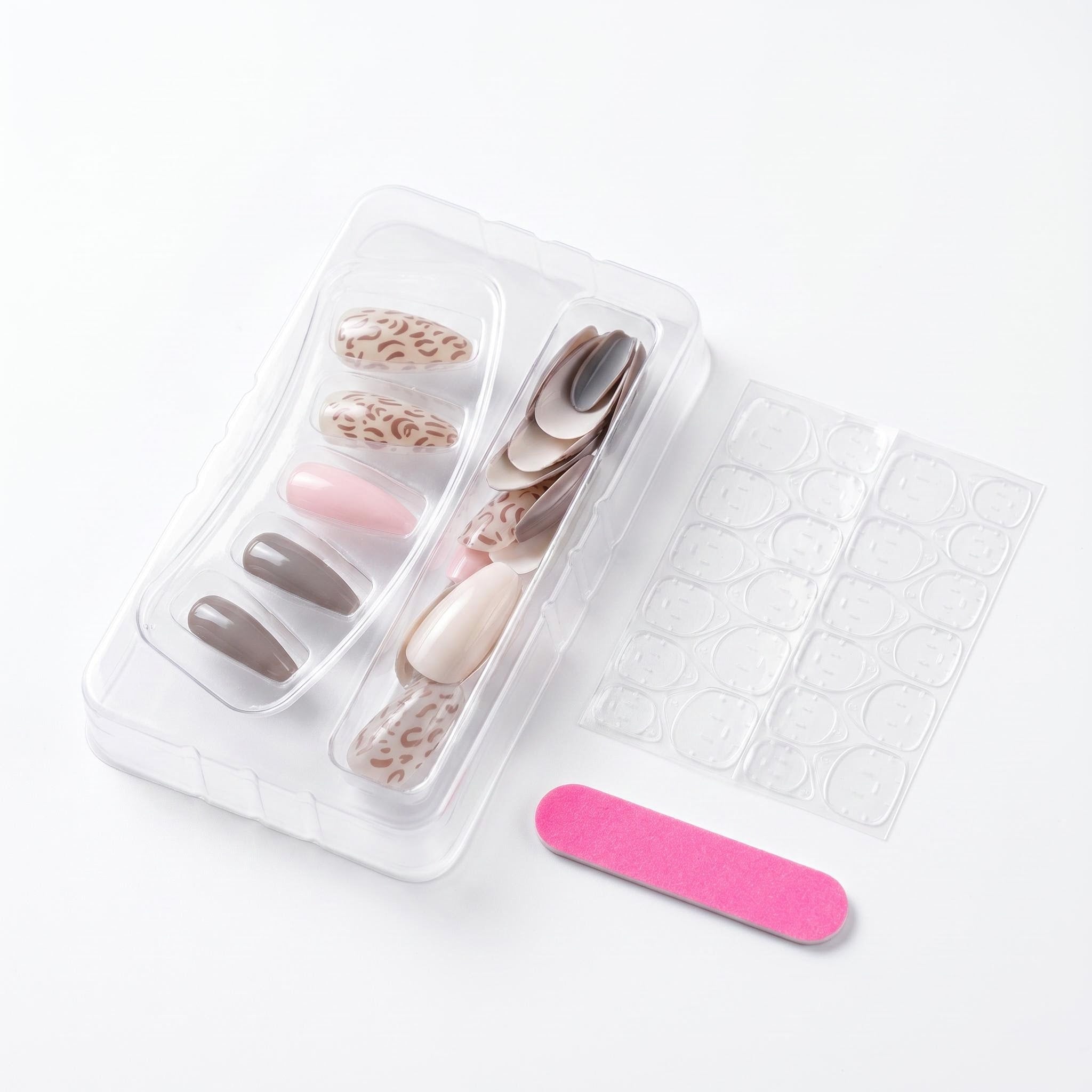 2112 Nude Pink Leopard Print