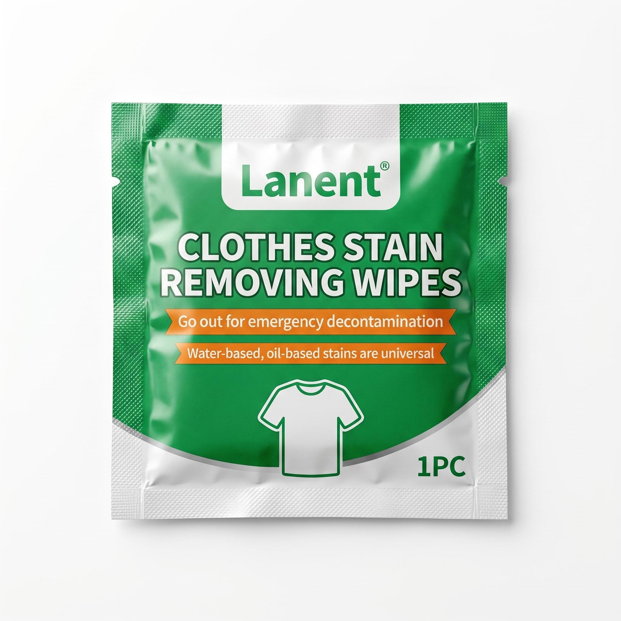 Portable Clothes Stain Remover Wipes