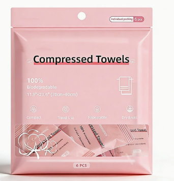6 PCS Compressed Towels